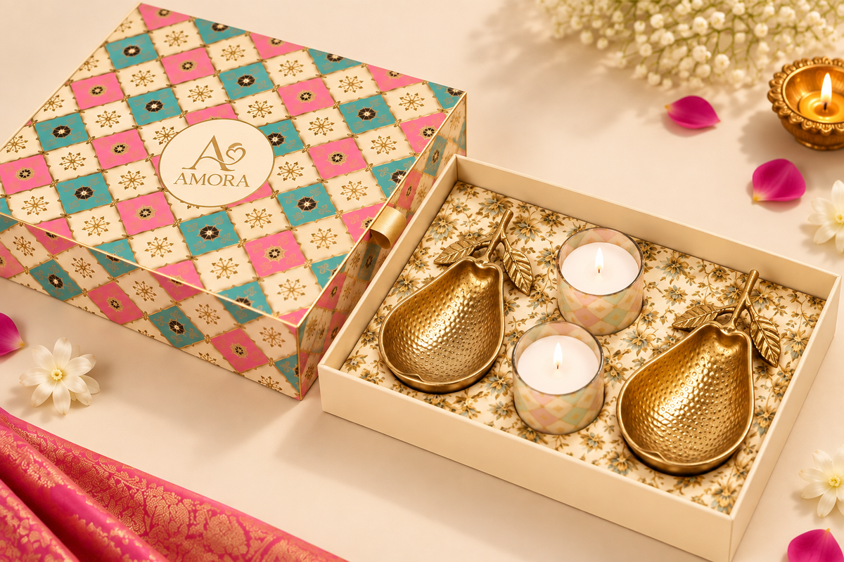 Amora Luxe Diwali Gift Box – AL13 (30cm x 20cm x 7cm)