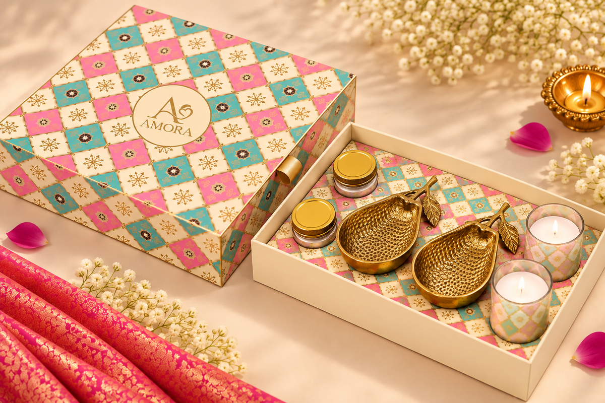 Amora Luxe Diwali Gift Box – AL15 (37cm x 22cm x 7cm)