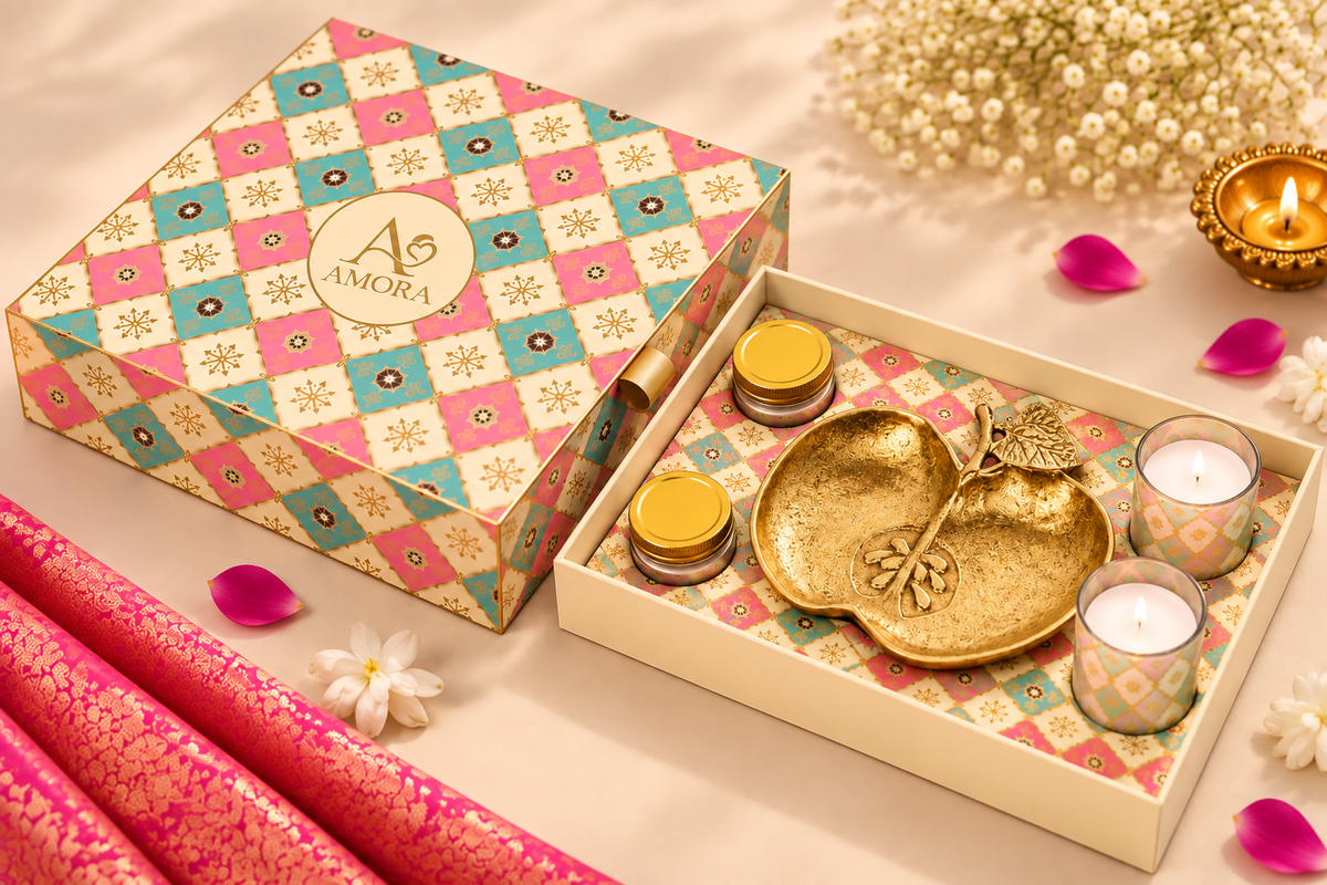 Amora Luxe Diwali Gift Box – AL16 (39cm x 24cm x 7cm)