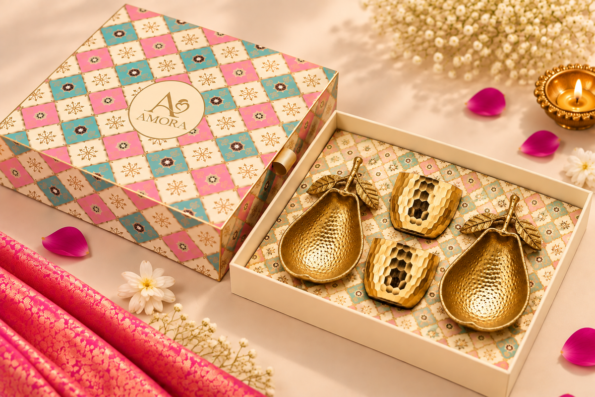 Amora Luxe Diwali Gift Box – AL17 (30cm x 20cm x 7cm)