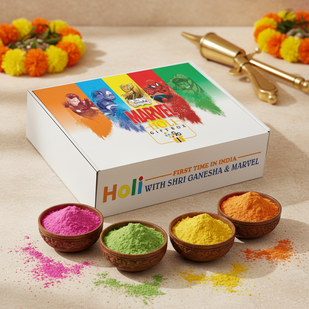Marvel Holi Celebration Gift Box